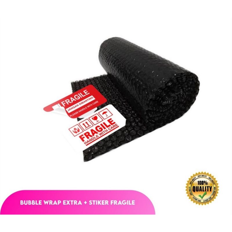 

Extra Bubble Wrap + Stiker Fragile