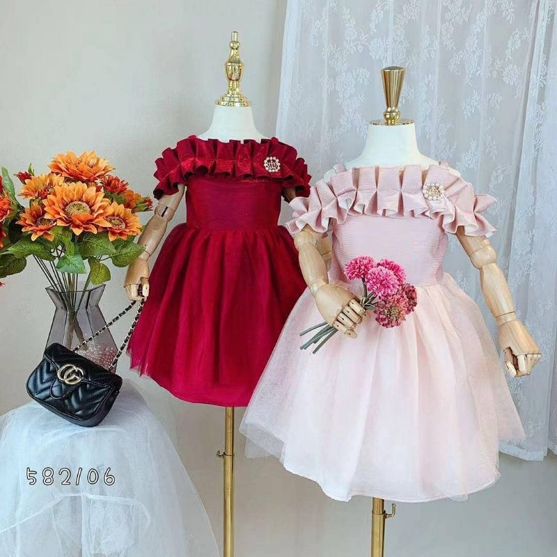 Dress import anak mewah king kid super kece
