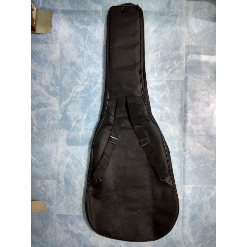 Tas Gitar Jumbo Semi Gigbag Bahan KANVAS Jakarta Murah Sarung Softcase