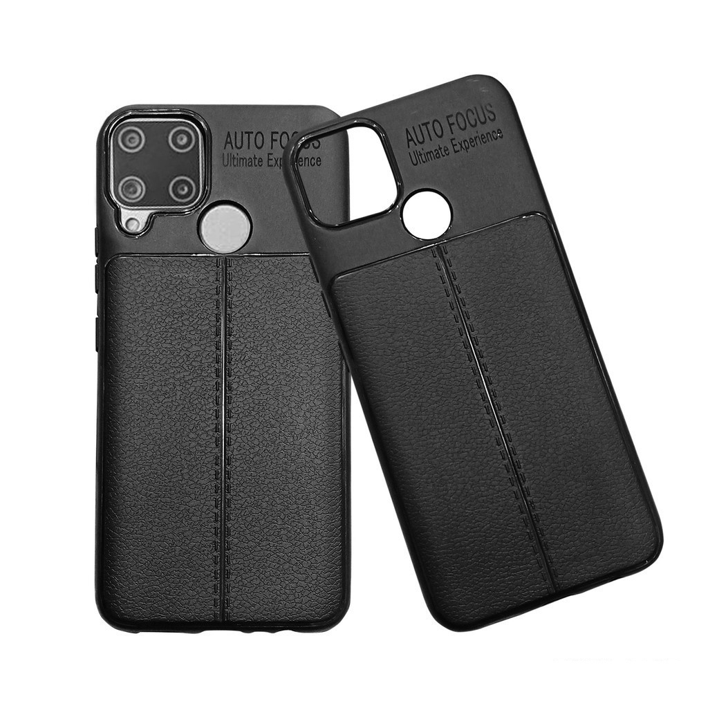 Softcase AUTOFOCUS LEATHER AUTOFOKUS KULIT JERUK XIAOMI REDMI NOTE 4/4X NOTE 6 NOTE 6 PRO NOTE 7 NOTE 7 PRO NOTE 8 PRO NOTE 9T NOTE 9 PRO POCOPHONE 1