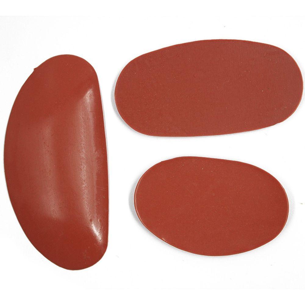 Lanfy clay Artis Merah 3Pcs/set clay Buatan Tangan DIY Ceramic Keramik clay tools