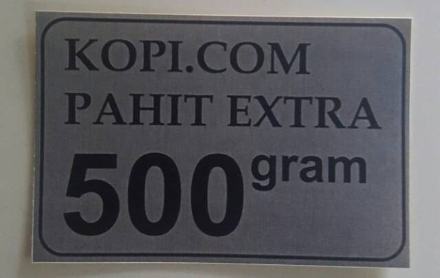 Kopi.com (dibaca : kopi dot kom), Kopi Nikmat Sensasi Pahit Extra Netto 500gram