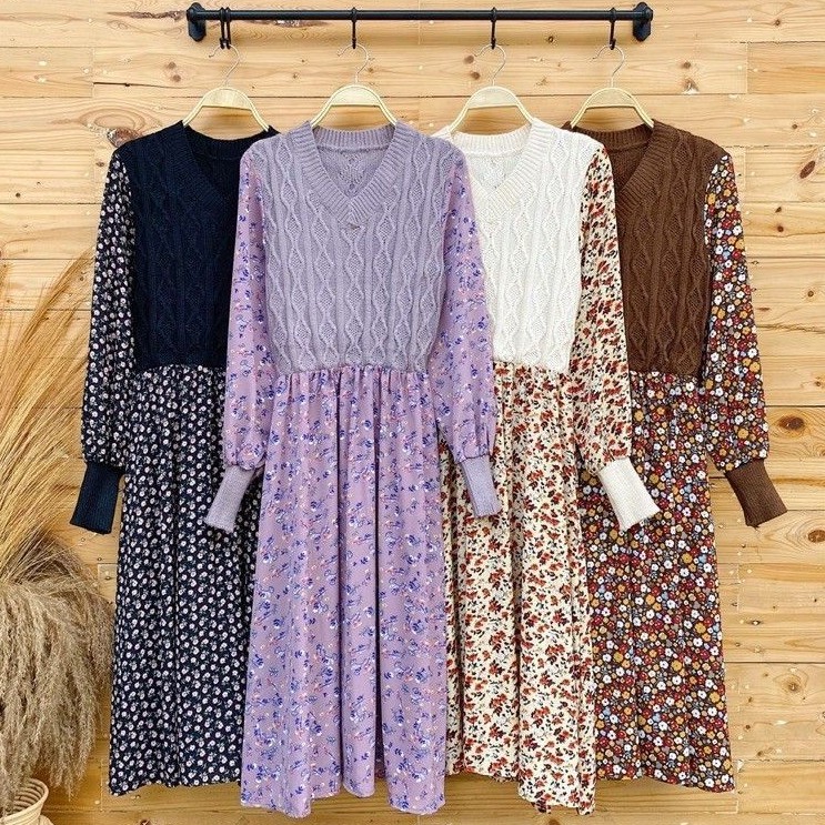 TUNIK CERUTY MIX RAJUT IMPORT