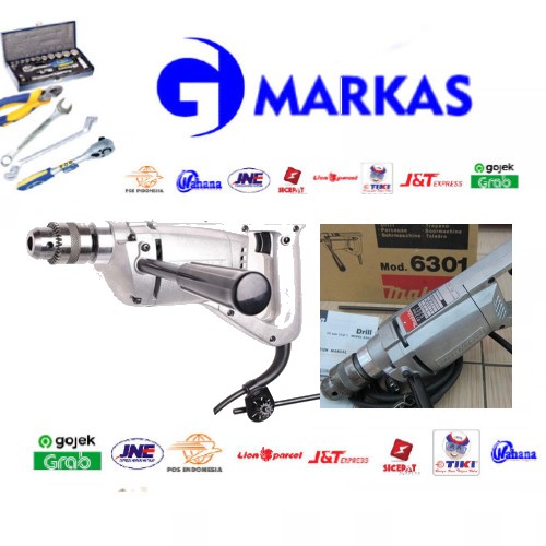 Makita  mesin bor body besi 16mm 6016