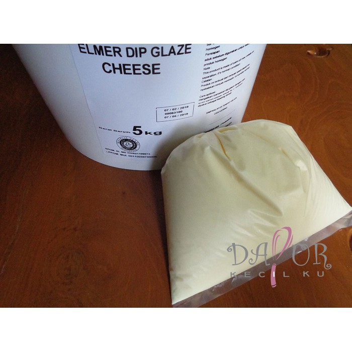 

BIG SALE TOPPING DONAT / ELMER DIP GLAZE CHEESE 500 GR REPACK !!!!