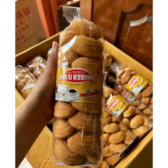 [HALAL] Bolu Kering New Tweety isi 25pc Kue Bolu Enak &amp; Gurih