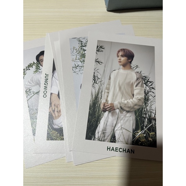 READY INA- NCT 127 x NATURE REPUBLIC POSTCARD SHARING CICA NATURE REPUBLIC NCT 127| HAECHAN MARK JAE