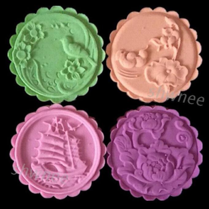 

Bg 8 Stempel Cetakan Kue Bulan Diy Model Tekan Tangan Vivipark27Yh