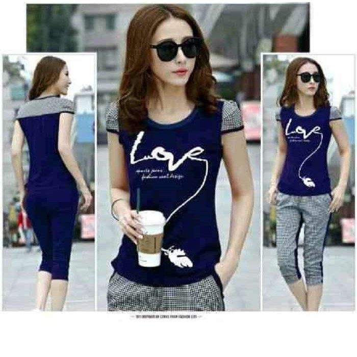 Stelan Tank Adidas Setelah Baju Olahraga Zumba Aerobic Senam Yoga Wanita Murah Trendy Terlaris88 i.2