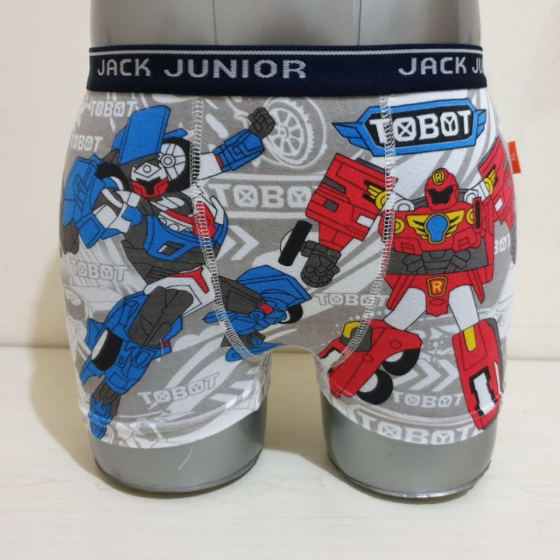 Celana dalam boxer jack junior  anak laki2 : tobot
