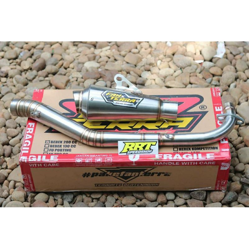 KNALPOT FANTERA JUPITER Z 200cc SLEEP ENGINE ORIGINAL