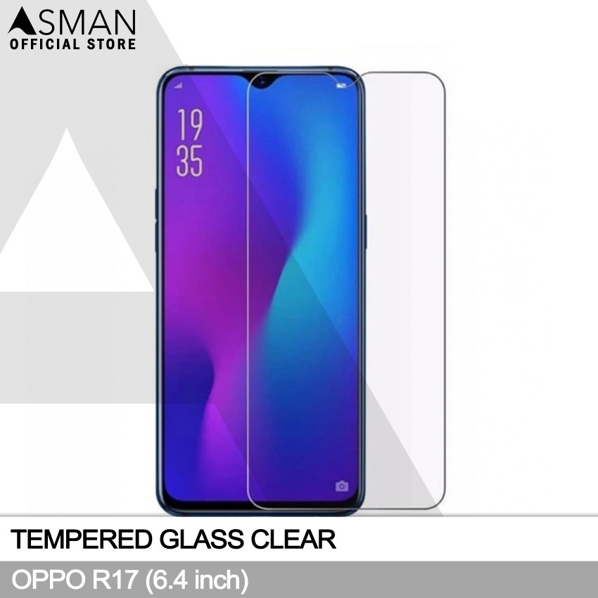 Tempered Glass OPPO R17 (6.4&quot;) | Anti Gores Pelindung Layar Kaca - Bening