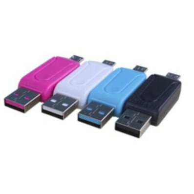 Card Reader OTG USB Support PC dan Smartphone