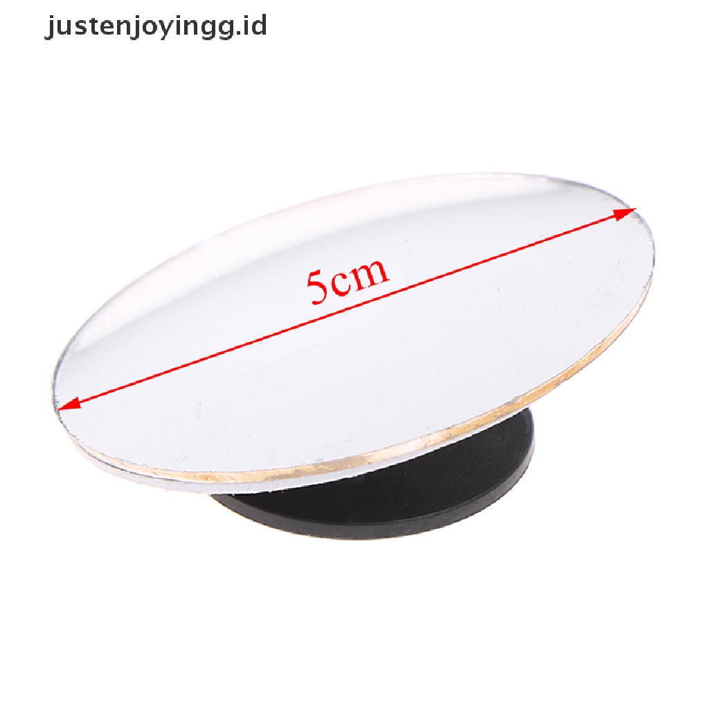 2pcs / Set justenjoyingg.id / 2Pcs Mainan Mobil universal Dapat Berputar 360 Derajat° Kaca Spion Cembung wide angle Untuk blind spot Mobil