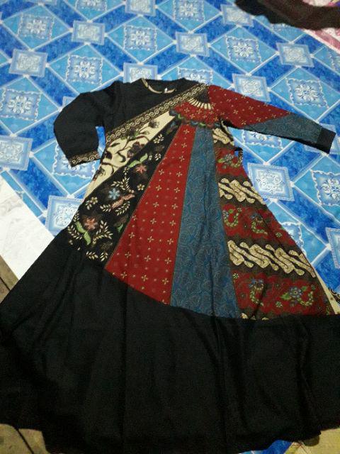Batik Gamis Ratoe Moderen