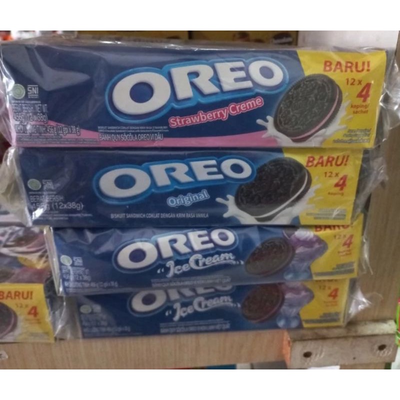 

Oreo Sachet isi 4 keping 38g All Varians