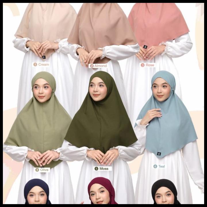 Jilbab Instan Bergo Tali Alifa Model A By Jilbab Arfa