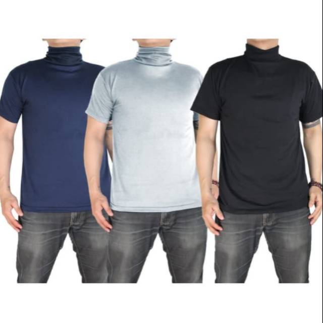 Beli Baju Kaos Kerah Tinggi Turtleneck Longsleeve Pdk Distro Seetracker Indonesia