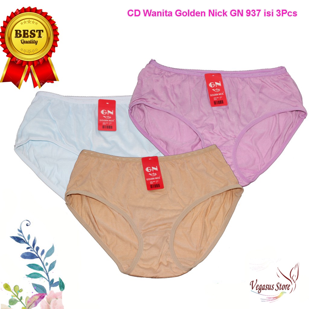 Celana Dalam Wanita Golden Nick Original Cd Wanita MURAH Jumbo - C937GN-Vegasusstore1 (COD)