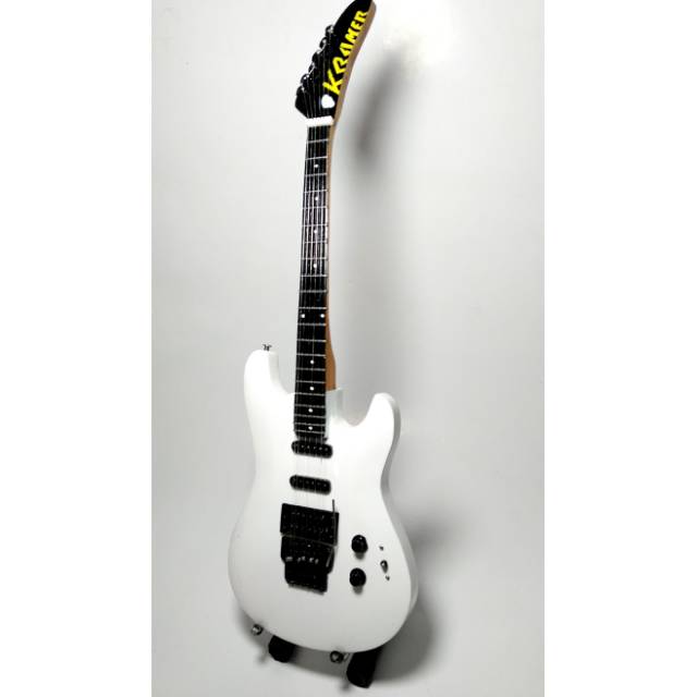 Miniature guitar - Kramer ridho Slank | bisa bayar di tempat /COD