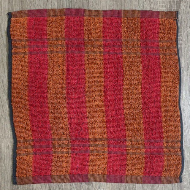 sapu tangan handuk kecil muka uk.35x35cm handuk wajah salur lembut - RANDOM