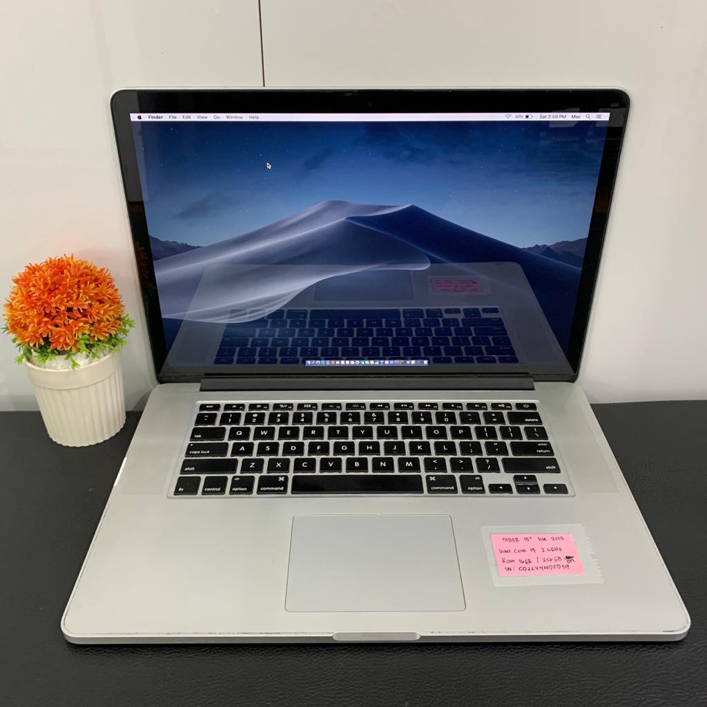 PROMO MacBook Pro Retina 15 inch Late 2013 Core i7 2.8GHz Ram 16 GB Ssd 750 GB