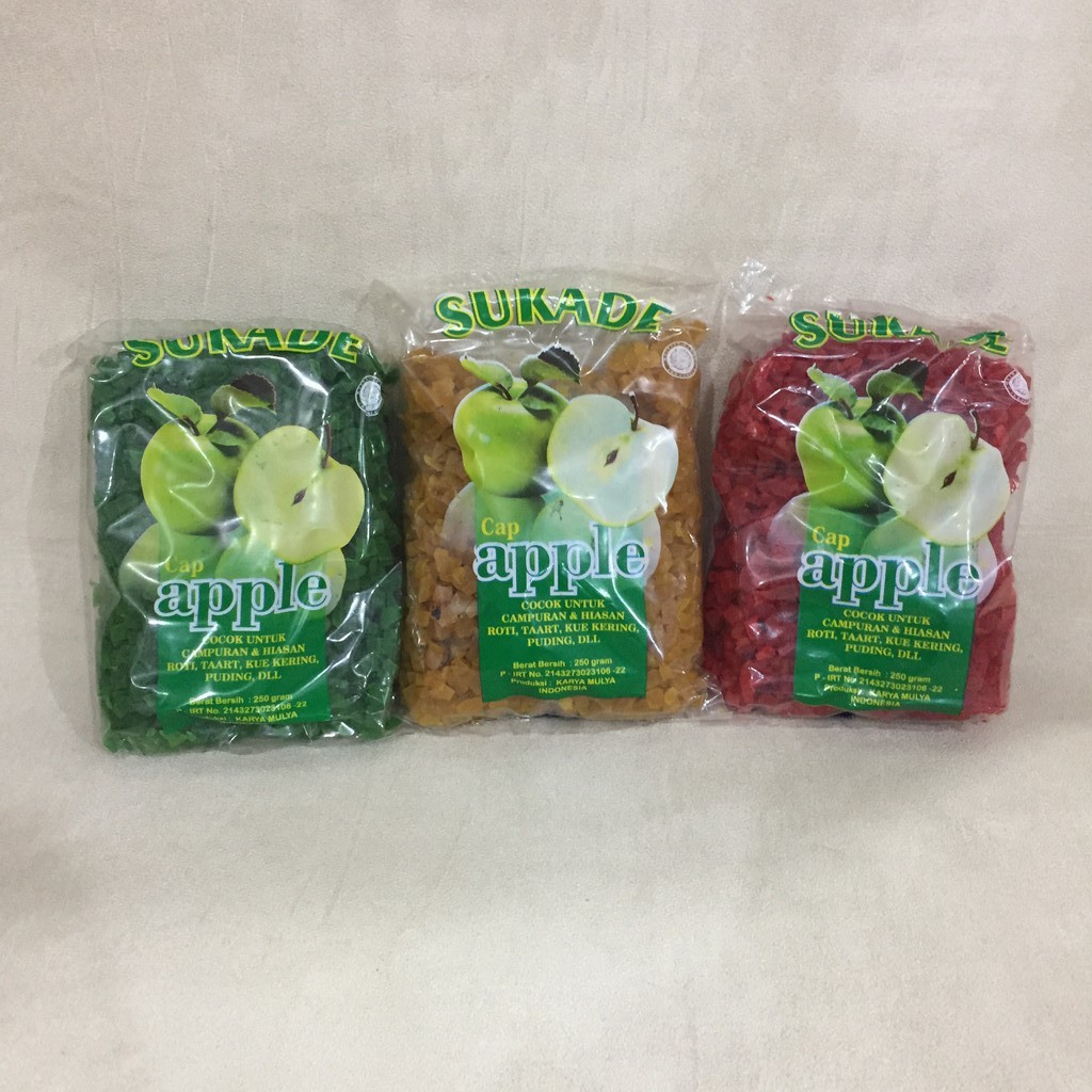 

Sukade cap Apple 250gr
