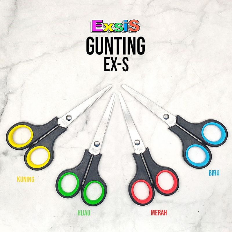 

Gunting EXSIS Hitam EX-S, EX-M, EX-L