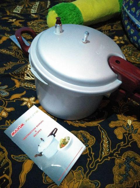 Presto Maxim 4 Ltr 4ltr 4liter / Panci Presto 4ltr Maxim Murah
