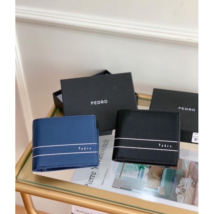 Dompet Pria Pedro | Dompet Cowok | Dompet Navy Cowok | Kado Pacar | P368