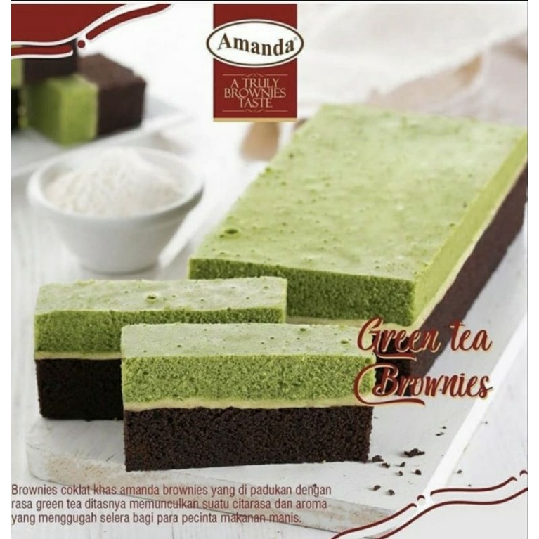 

brownies greentea Amanda (KHUSUS JATIM)