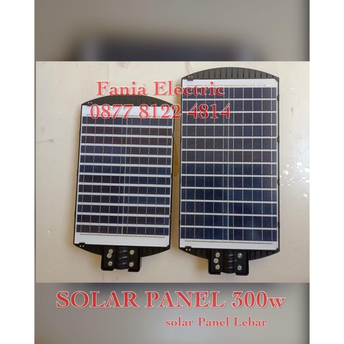 Lampu Jalan 300w Solar Cell Lampu PJU 300 watt Solar Panel Remote