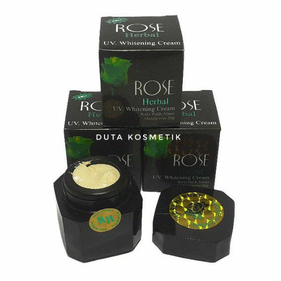 CREAM ROSE HITAM HERBAL KUALITAS SUPER ecer