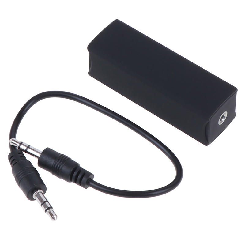 【Theredsunrisesiwy.id】3.5mm Aux Audio Noise Filter Ground Loop Isolator Eliminate Car Electric Noise