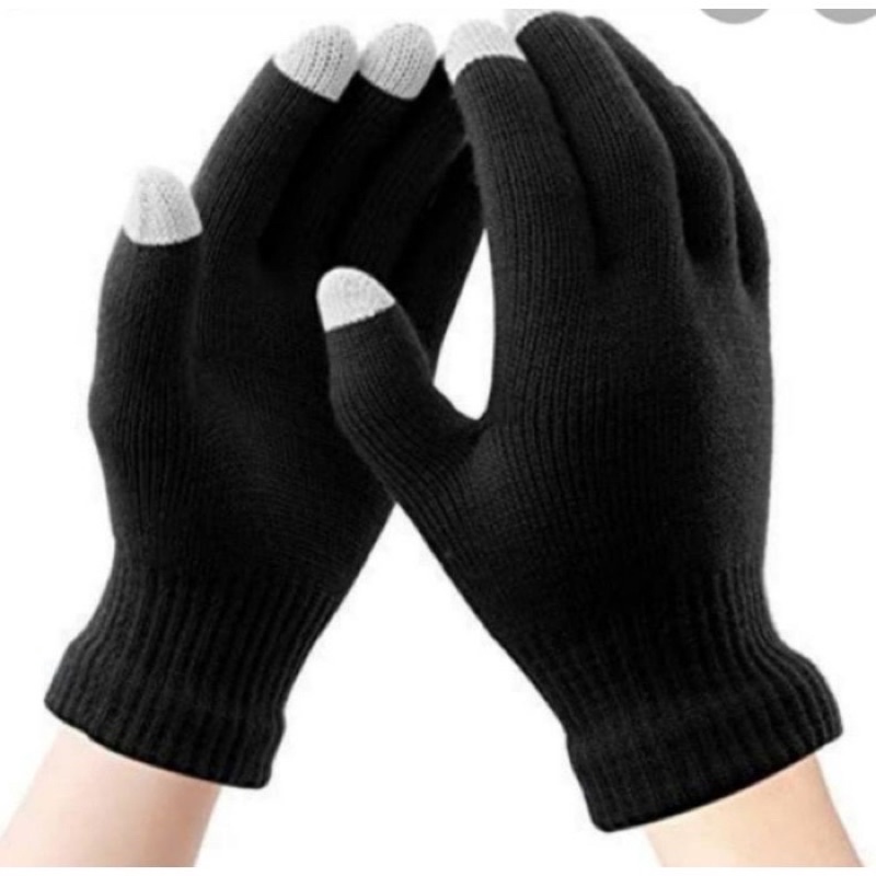 SARUNG TANGAN I GLOVE CAPACITIVE SMARTPHONE / I GLOVE FOR SMARTPHONE - BLACK