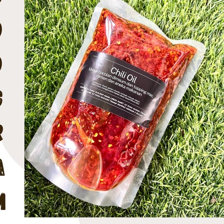 

JG1 CHILI OIL 500 Gram Minyak Cabe Halal Murah Hemat baso aci ramen dimsum mie goreng lamien - Ready Stock