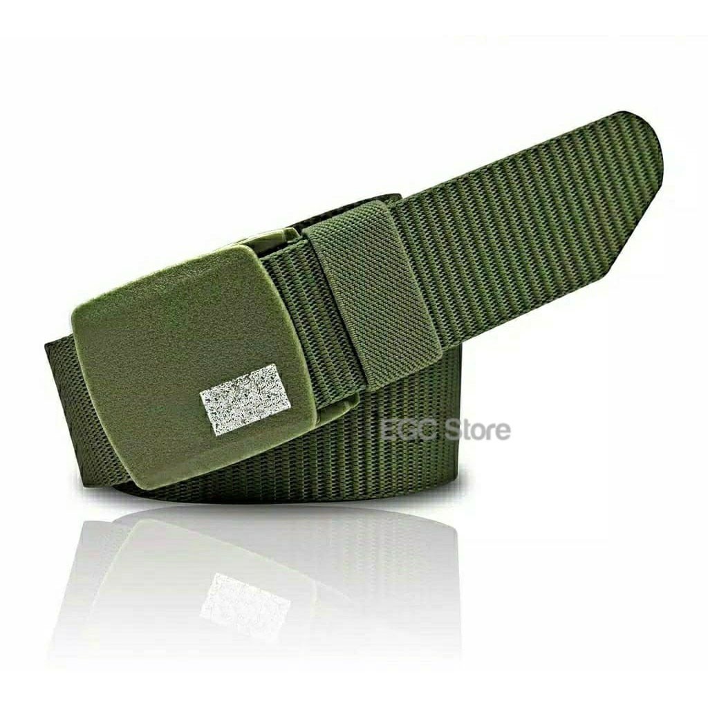 IKAT PINGGANG NYLON CANVAS GESPER PRIA ANTI METAL DETECTOR TACTICAL - YH-NLT-40
