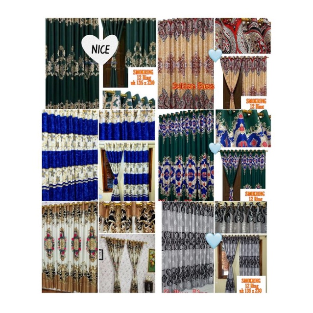 GORDEN SMOKRING 12 RING MOTIF /Gorden smokring 12 ring BATIK