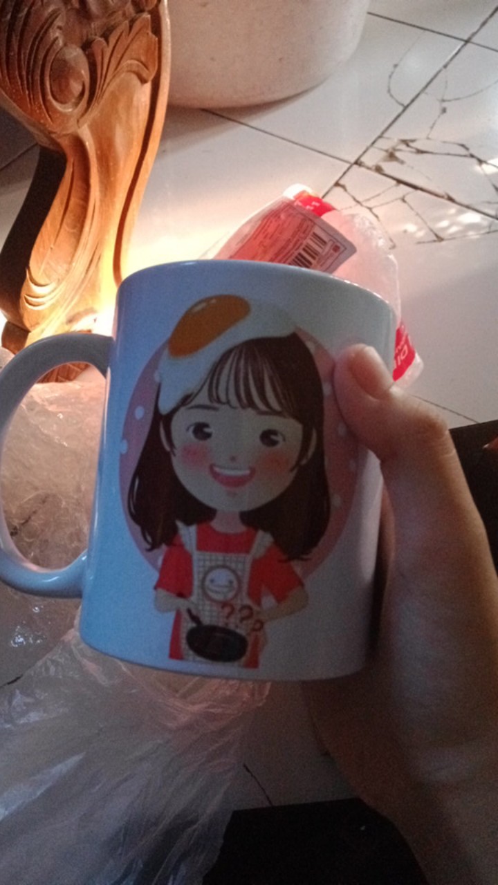 Mug Custom Lucu Karikatur Avatar