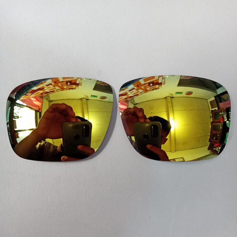 Oakley holbrook 24K gold polarized lens