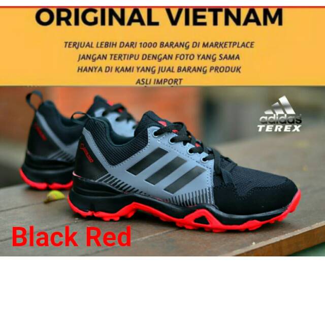 Sneaker Pria Batam ELIZA Darlene Casually Sneakers Merah Hitam Biru Bernapas New