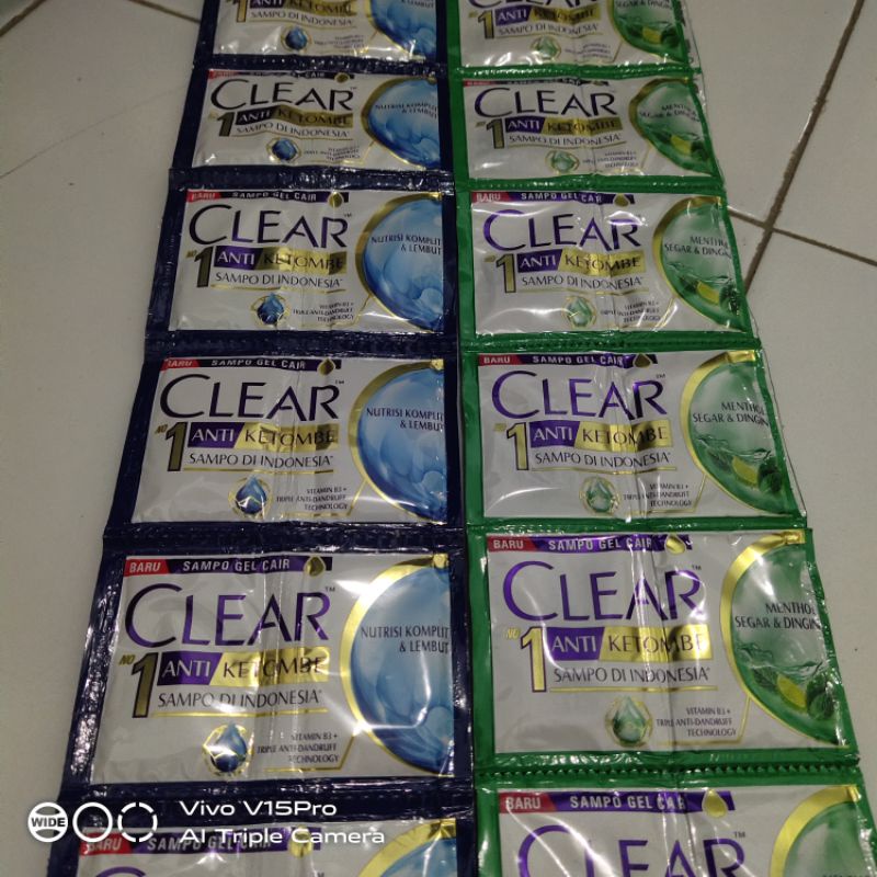 Shampoo Clear saset