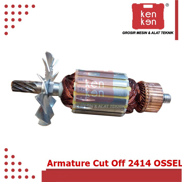 OSSEL Armature Cut Off 14 Inch PB2414 Angker Mesin Gergaji PB 2414 OSSEL