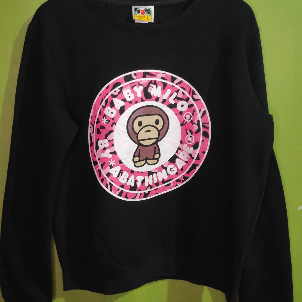 Crewneck BAPE Baby Milo