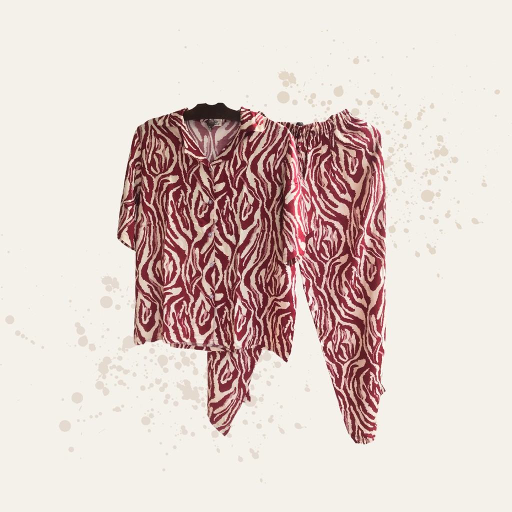 SAHARA PIYAMA SET - PIYAMA RAYON VISCOCE PREMIUM