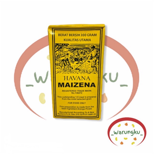 Tepung Maizena Havana 200gr Jagung