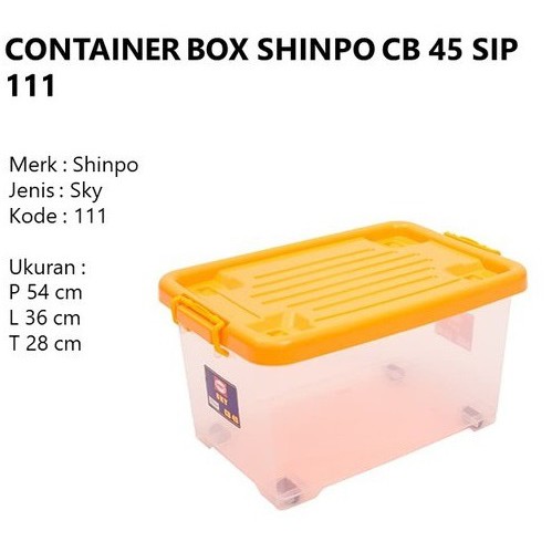 Container Box Shinpo CB45 SIP111