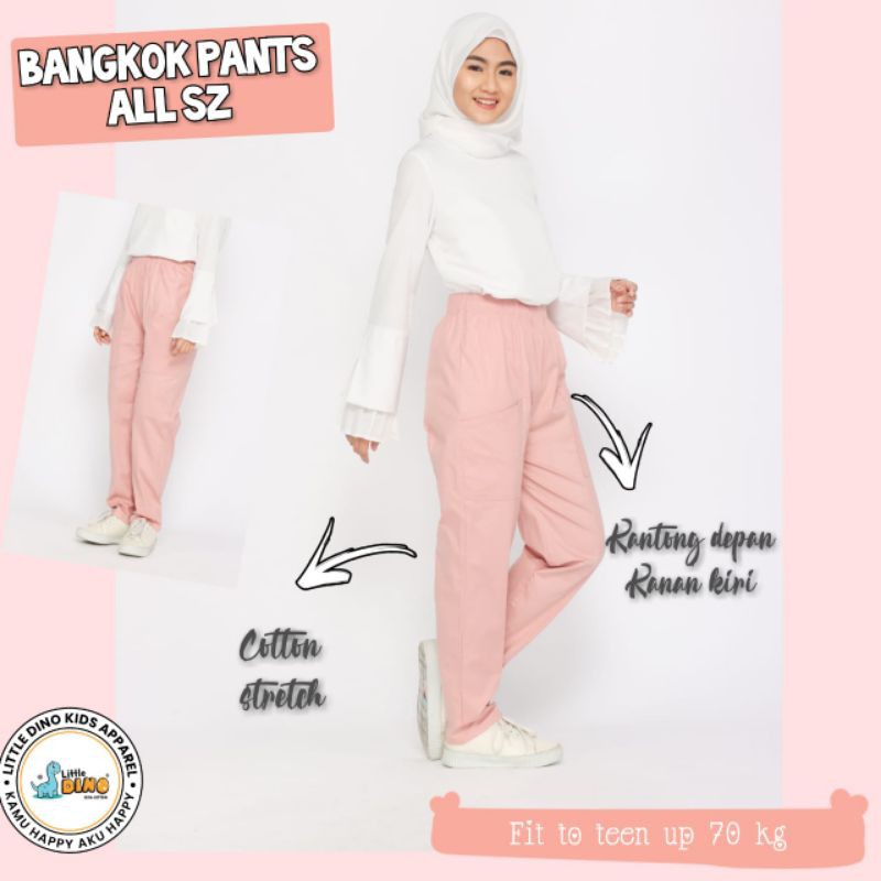 Littledino Celana Anak Perempuan Bangkok Jumbo All Size