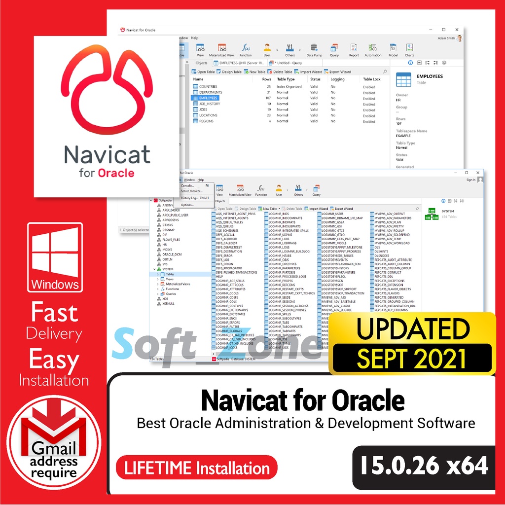 

Nvct fr Orcl 15.0.26 - Bst Orcl Admnstrtn & Dvlpmnt Sftwr [WINDOWS x64] - Dgtl Dwnld