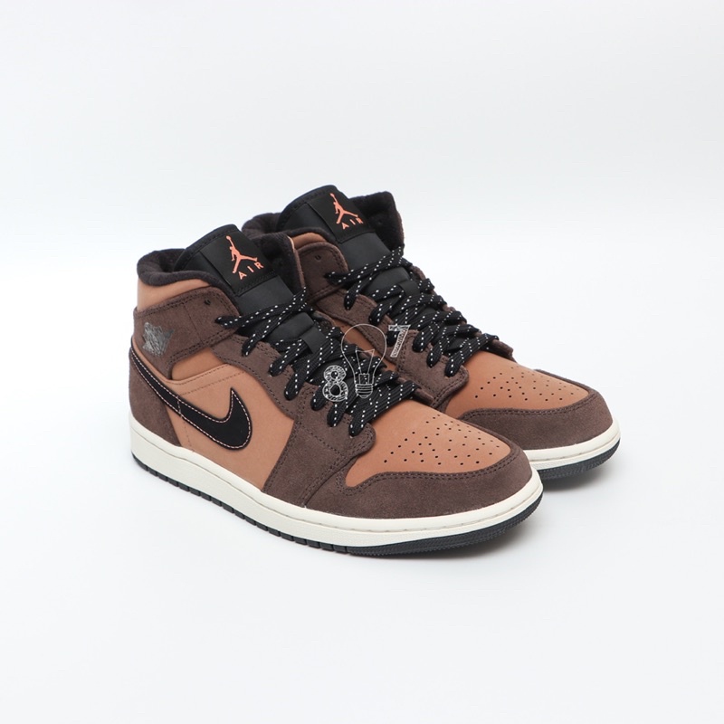 Air Jordan 1 Mid Dark Chocolate